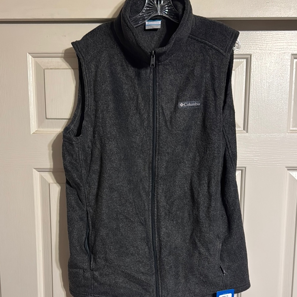 Columbia Black Fleece Vest